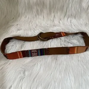 Lucky Brand | Accessories | Luckybrand Brown Leather Woven  display picture 3